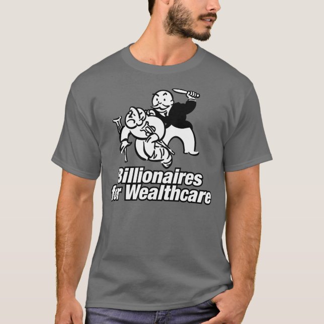 Billionaires Beating T-Shirt (Front)