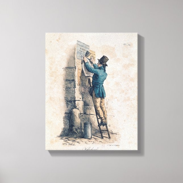 Billposter Canvas Print (Front)