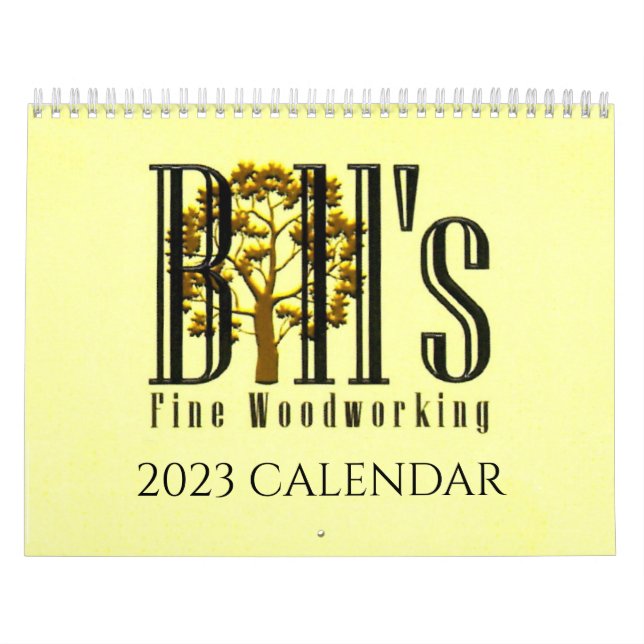 BILL'S FINE WOODWORKING CALENDAR (Cover)