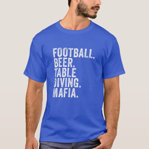 Bills Football Mafia Buffalo New York Sports Fan T_Shirt