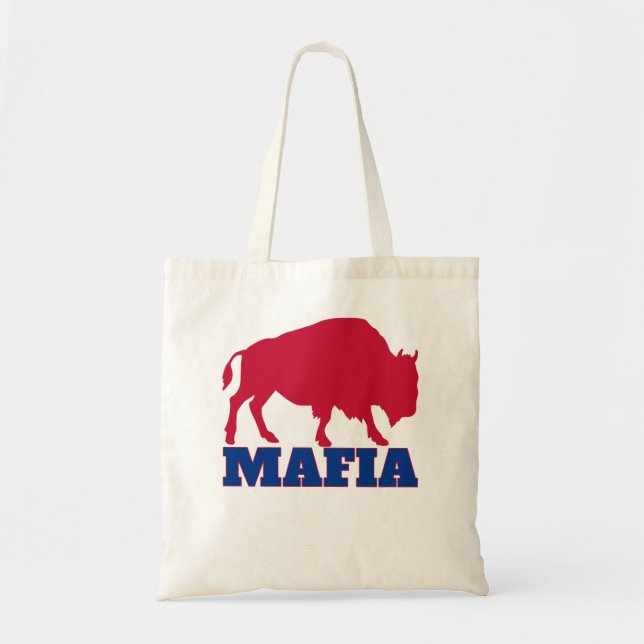 Bills Mafia Great Gift Buffalo Football Sports Bul Tote Bag (Front)