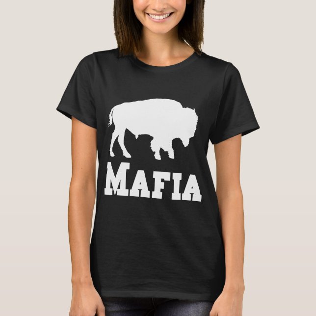 bills mafia mafia gift for  buffalo fans trucker T-Shirt (Front)
