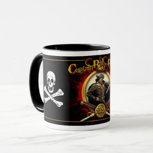 Billy Bones Pirate Coffee Mug