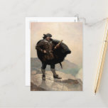 Billy Bones, Treasure Island by N. C. Wyeth Holiday Postcard