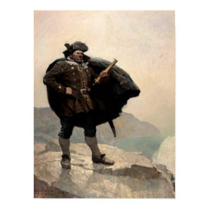 Billy Bones, Treasure Island by N. C. Wyeth Poster