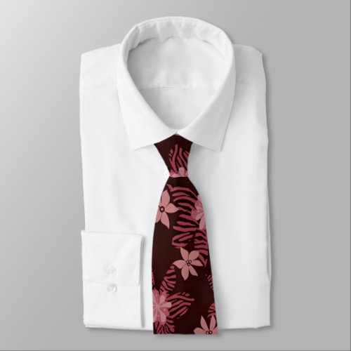 Billy Bong Hawaiian _ Johnny Aloha Buzz Satin Tie