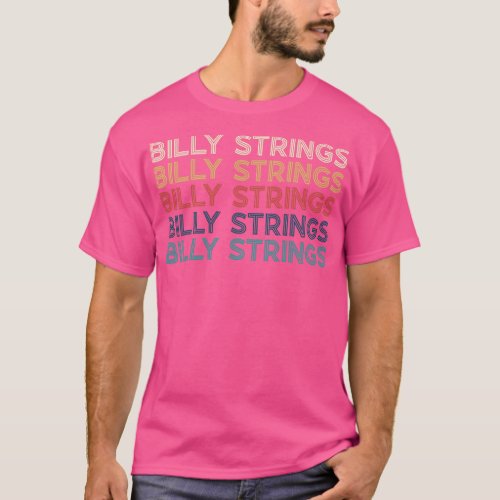 Billy Gifts Name Birthday Personalized Vintage Sty T_Shirt