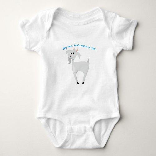 BILLY GOAT BABY BODYSUIT