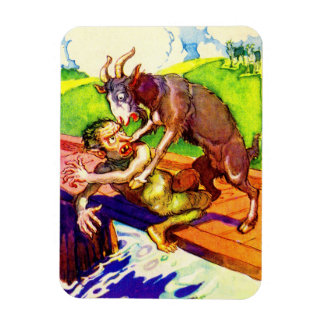billy goat gruff and troll magnet