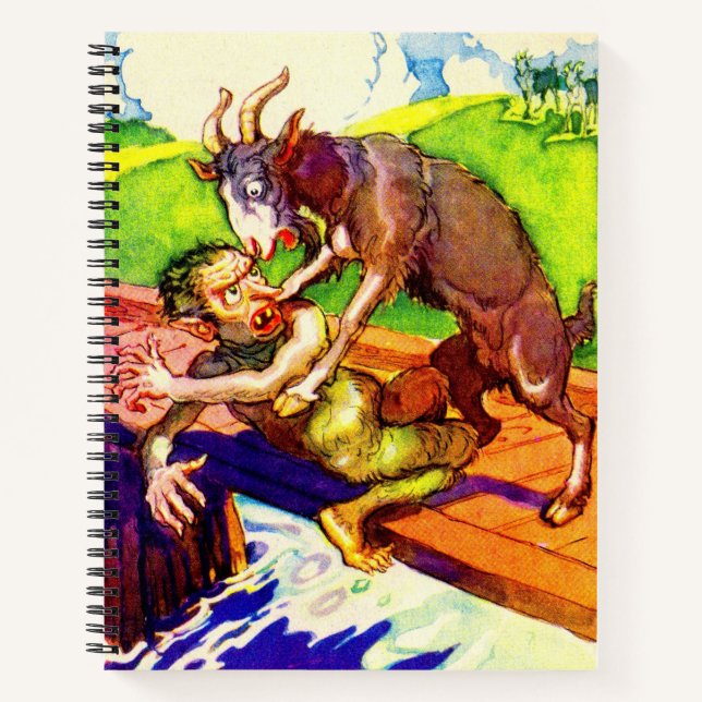 billy goat gruff and troll notebook (Front)
