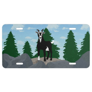 Billy Goat License Plate