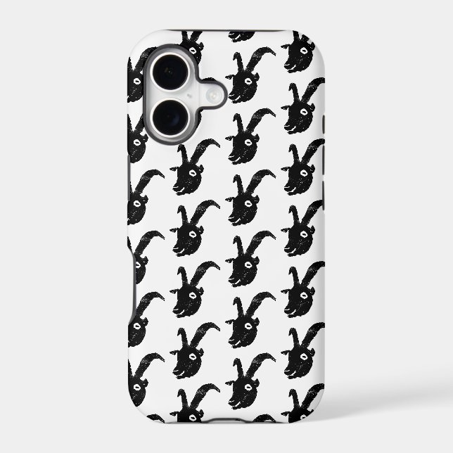 Billy Goat Potato Print Iphone Case (Back)