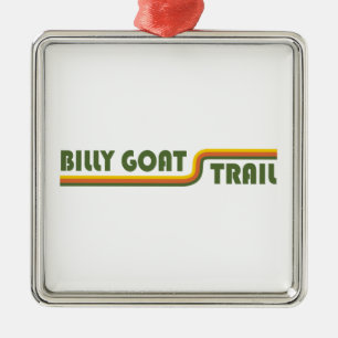 Billy Goat Trail Maryland Metal Ornament