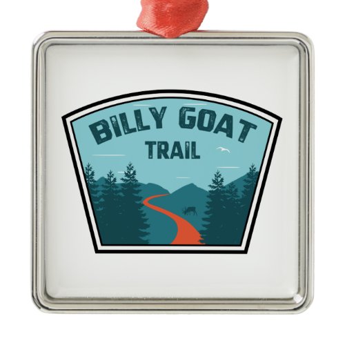 Billy Goat Trail Maryland Metal Ornament