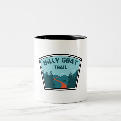 Billy Goat Trail Maryland Two_Tone Coffee Mug