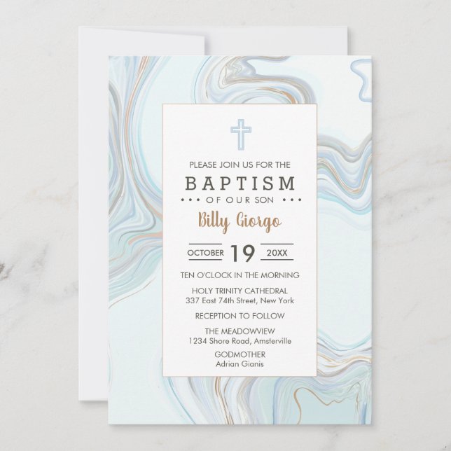 Billy Invitation (Front)