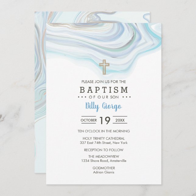 Billy Invitation 2 (Front/Back)