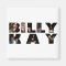 Billy Kay Photo Tour Logo Square Magnets