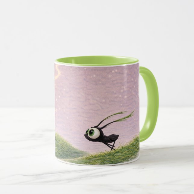 Billy listens to Radio-Jazz Mug (Front Right)