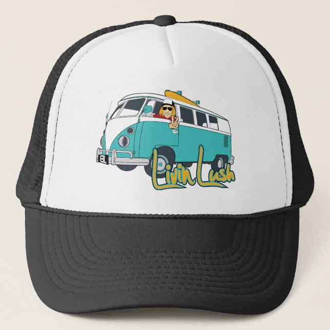 Billy Lush "Retro" Trucker Hat (Front)