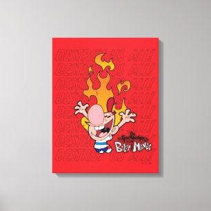 Billy & Mandy - Destroy Us All Canvas Print