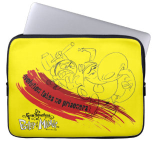 Billy & Mandy - Evolution Takes No Prisoners Laptop Sleeve