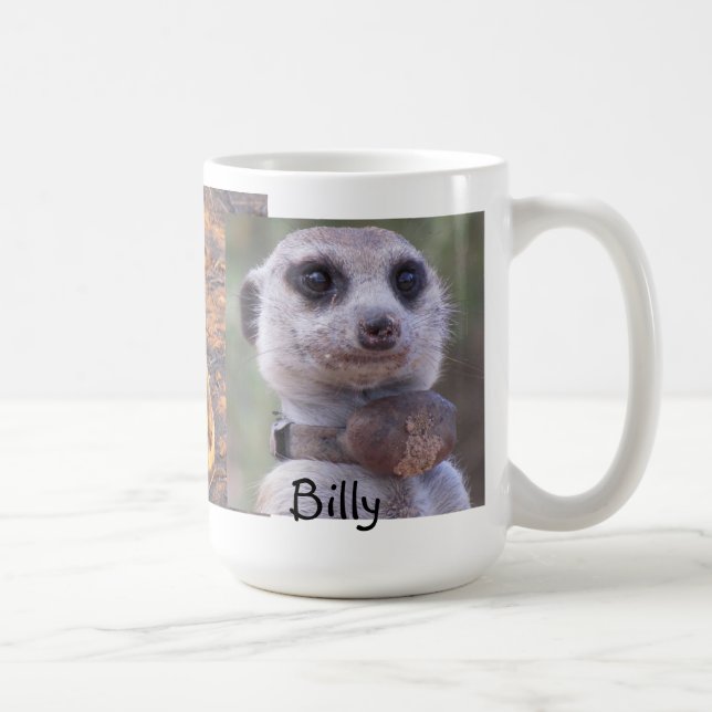 Billy Meerkat Mug (Right)