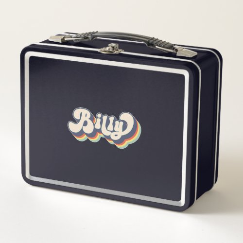 Billy Name Personalized Surname First Name Billy T Metal Lunch Box