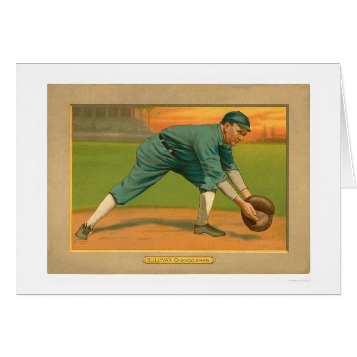 Billy Sullivan White Sox Baseball 1911 Cards