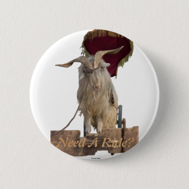 Billy The Goat Button (Front)