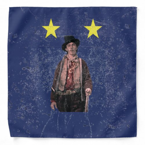 Billy the Kid American Gunfighter Outlaw Old West Bandana