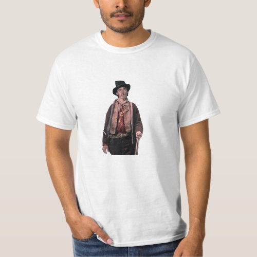 Billy the Kid American Gunfighter Outlaw Old West T_Shirt