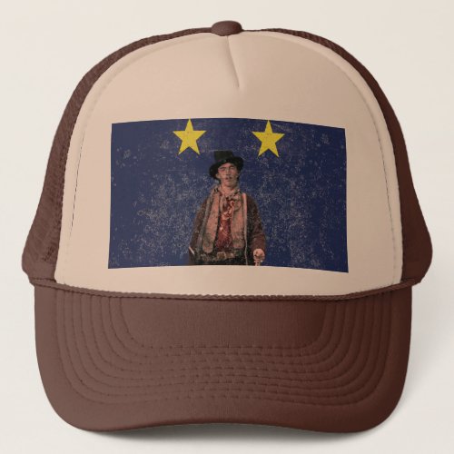Billy the Kid American Gunfighter Outlaw Old West Trucker Hat