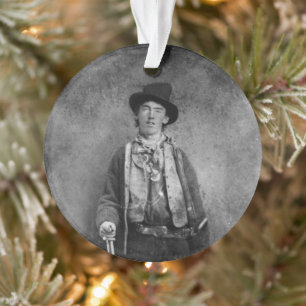 Billy The Kid, American Old West Outlaw Ornament
