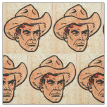 Billy the Kid comics Western hero print Fabric