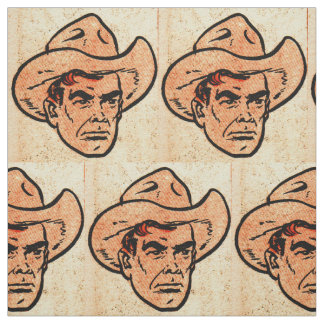 Billy the Kid comics Western hero print Fabric