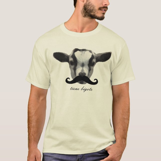 Billy the Kid - Mustache Tee (Front)