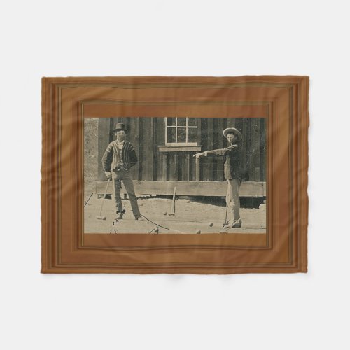 Billy The Kid New Evidence Photo Fleece Blanket