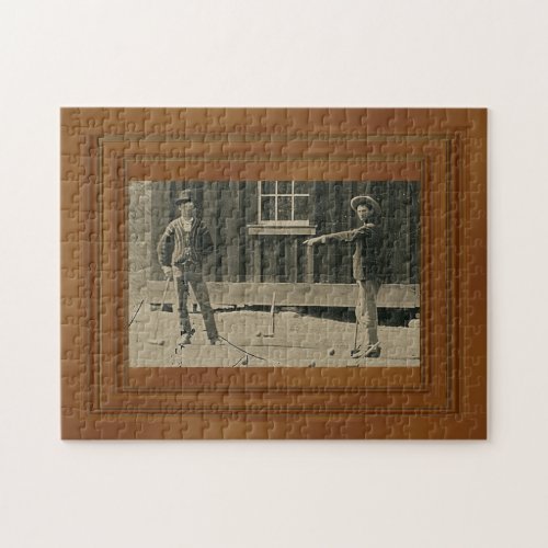 Billy The Kid New Evidence Photo Jigsaw Puzzle