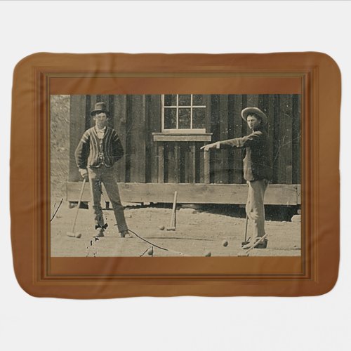 Billy The Kid New Evidence Photo Receiving Blanket