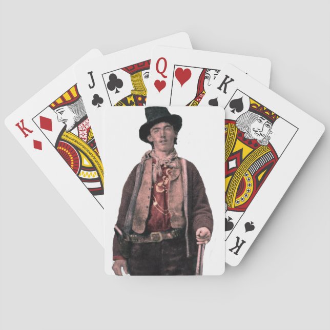 Billy the Kid Poker Cards (Back)