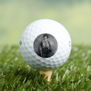 Billy the Outlaw Kid: Gunfighter Old West Golf Balls