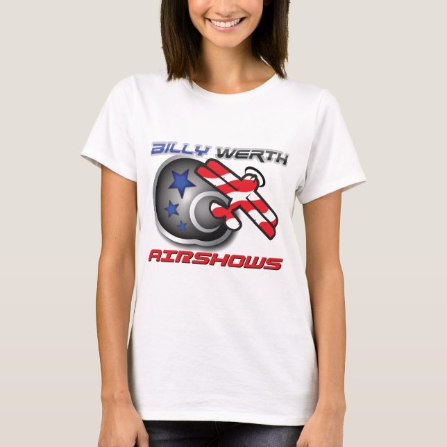 Billy Werth Airshows T-Shirt (Front)