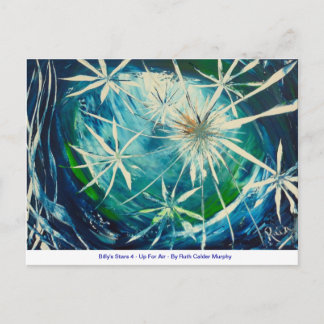 Billy's Stars 4 - Up For Air - Ruth Calder Murphy Postcard