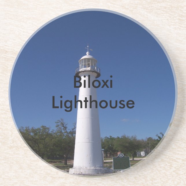 Biloxi Lighthouse Coaster (Front)