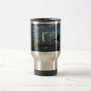 Biloxi Lighthouse Travel Mug by BiloxiLighthouse at Zazzle