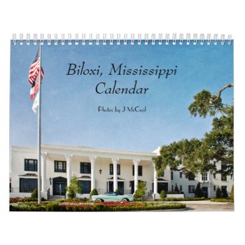 Biloxi  Mississippi Calendar by jonicool at Zazzle