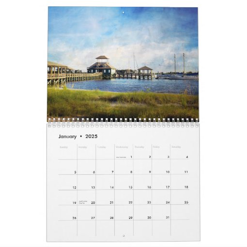 Biloxi, Mississippi Calendar Zazzle