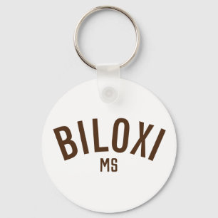 Biloxi, Mississippi Keychain