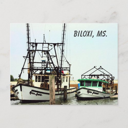 Biloxi Ms Postcard